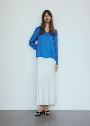 Атласна сорочка marks&spencer🌿