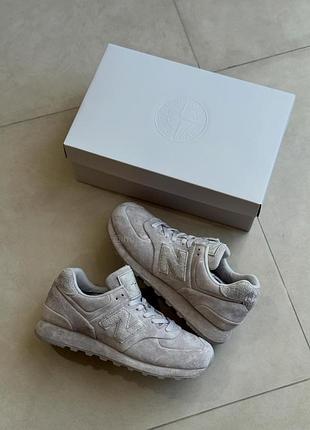 Stone island ghost x new balance 574 оригинал