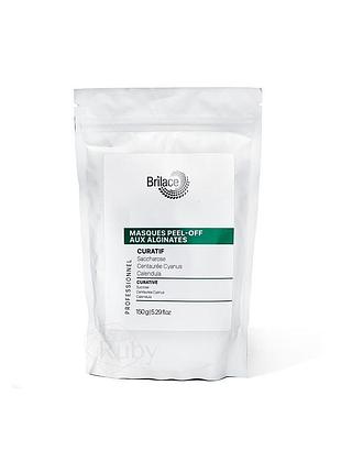 Лікувальна альгінатна маска brilace curative algin peel-off mask 150 г