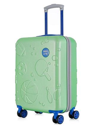 Чемодан детский semi line 20" (s) green/blue (t5890-2)