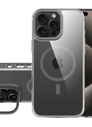 Чехол tpu space case apex with magsafe для apple iphone 16 pro (6.3) grey