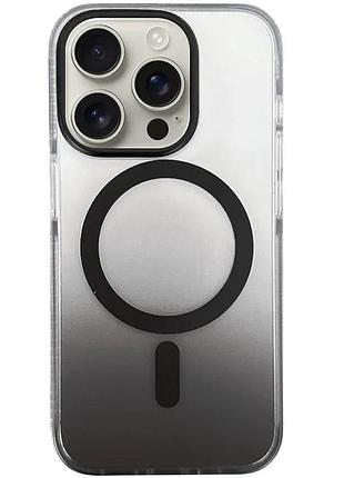 Чохол tpu+pc phantom with magsafe для apple iphone 16 pro (6.3") black