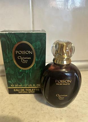 Christian dior poison eau de toilette,
