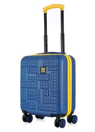 Чемодан детский semi line 16" (xs) blue/yellow (t5888-1)