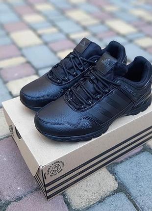 Adidas terrex чорні шкіра