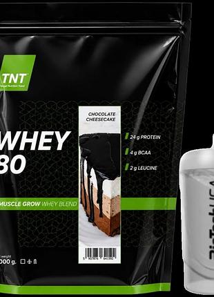 Whey protein 80% белка 2 кг для быстрого и качественного набора мышечной массы + ускоренный рост и восстановление мышц