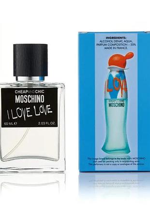 Moschino i love love 60 мл