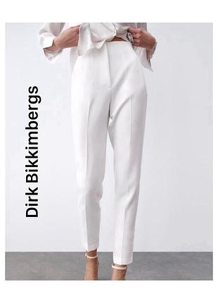 Брюки dirk bikkimbergs линия sport couture укороченнве из вискозы