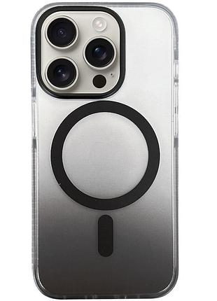 Чохол tpu+pc phantom with magsafe для apple iphone 16 pro (6.3") black 2