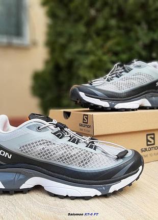 Salomon xt-6 ft світло сірі текстиль топ (ліцензія)