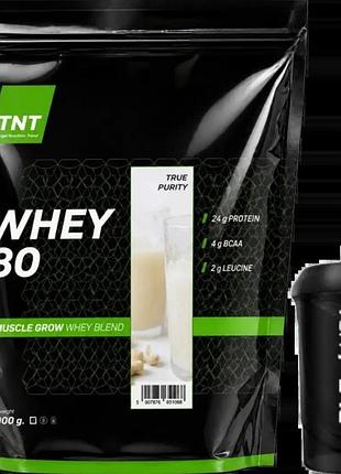 Натуральный протеиновый коктейль whey 80 без вкуса для ускоренного роста мышц и повышения физической активности