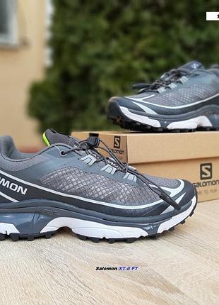 Salomon xt-6 ft великани темно сірі текстиль топ (ліцензія)