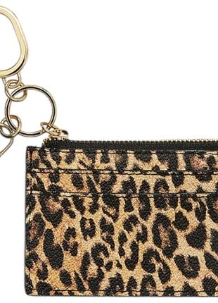 Візитниця victoria's secret classic card case keychain leopard