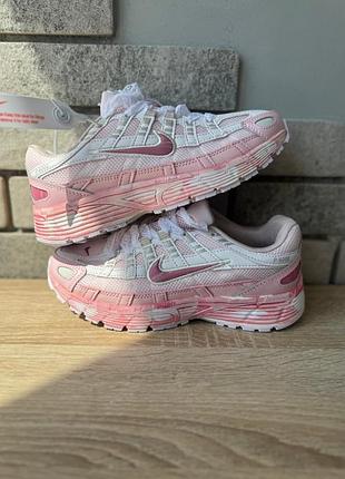 Кроссовки nike p 6000 custom pink