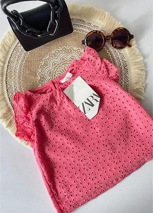 Майка zara 6-9міс для дівчинки