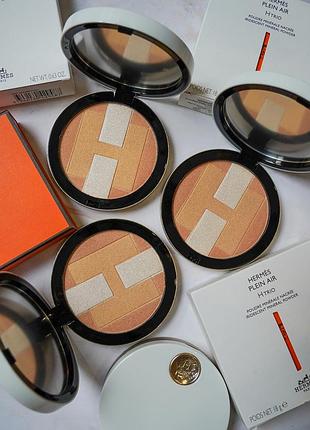 Пудра хайлайтер plein air h trio 02 corail mojave