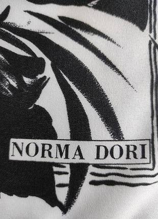 Подписной платок norma dori винтаж