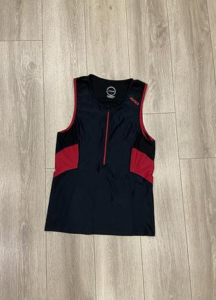 Мужская вело майка для триатлона , велотоп zone3 men's activate tri top