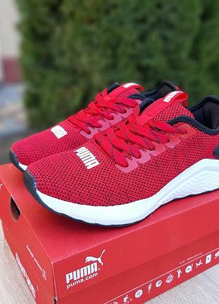 Puma hybrid красные сетка