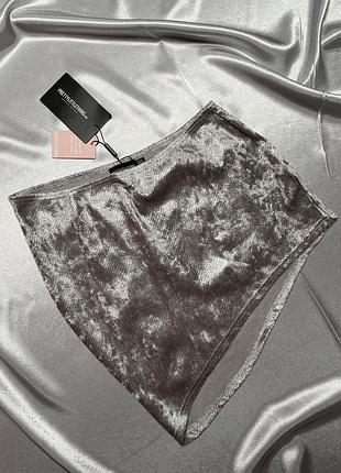Спідниця міні velvet plt