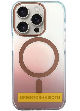 Чехол tpu+pc phantom with magsafe для apple iphone 17 pro (6.3") rose gold