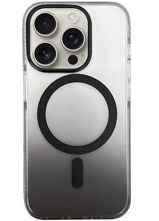 Чехол tpu+pc phantom with magsafe для apple iphone 13 pro max (6.7") black