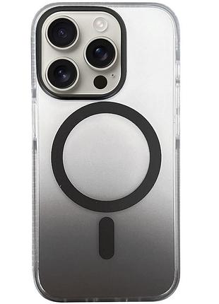 Чохол tpu+pc phantom with magsafe для apple iphone 14 pro (6.1") grey