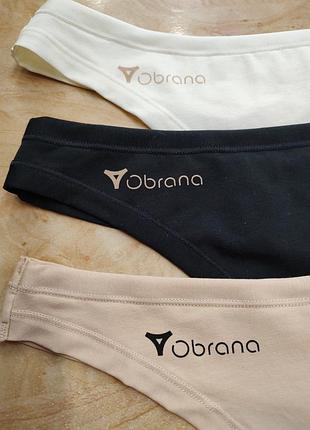 Базовые хлопковые стринги obrana от anabel arto