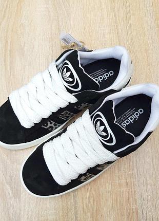Adidas campus wales bonner black leopard замша топ супер ціна