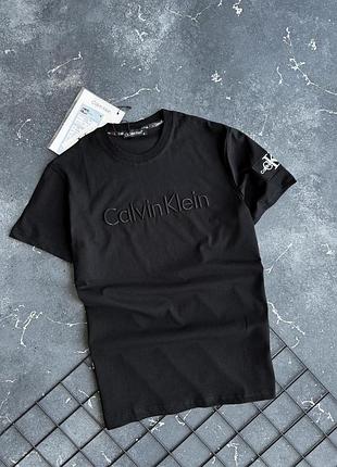 Мужская футболка calvin klein black