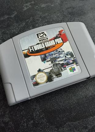 Картридж f-1 world grand prix (nintendo 64)