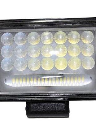 Led фара 45w ea light x білий з габаритом дальний луч 12-24v