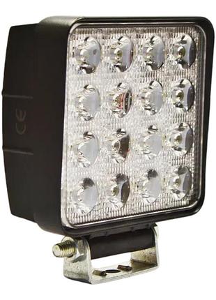 Led фара ea light x d12 48w дальний свет 125×105×45 мм 9–32v ip67 для авто, мото и спецтехники