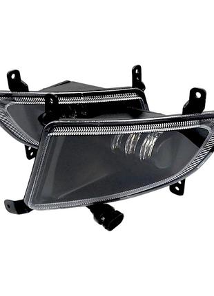 Противотуманные фары (птф) led для lada priora (лада приора), 30w 12v с четкой стм, комплект 2 шт