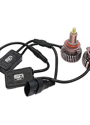 Светодиодные лампы hb3 (9005) ea light x cg 360 6000lm 5000к 12-24v 2 шт