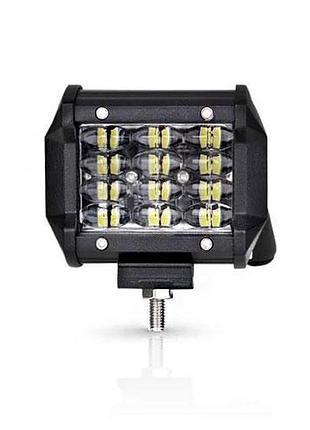 Светодиодная фара ea light x jrf 4d 36w 2000 лм 95×80×65 мм (12×3w, 6000k, 9–32v, ip67) для авто и спецтехники