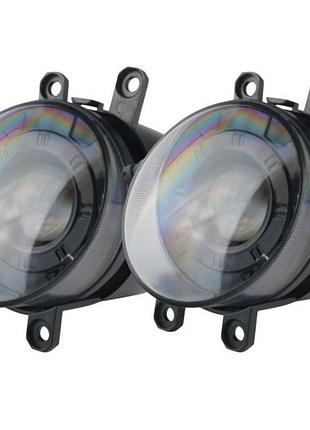Toyota camry 40. противотуманные led (лэд) фары тойота камри кузов 40, 2006-2011. доп фары оригинал в бампер. 60w 8000lm 6000k