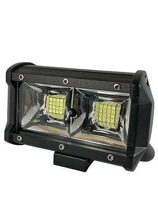 Світлодіодна балка ea light x jr-h2 54w 4320 лм 135 мм білий+жовтий світло зі стробоскопом 9–32v ip67 для авто і спецтехніки