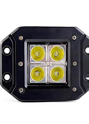 Led фара gf 40w ea light x белый свет дальний луч 9-36v