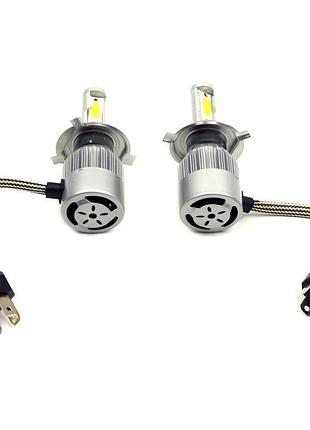 Led лампи h4 ea light x c6 3200lm 6000k 12-24v 2 шт