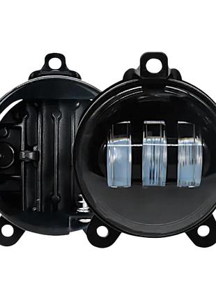 Противотуманные фары 4" (универсальные) 30w led белый свет ближний луч комплект 2 шт (01120)