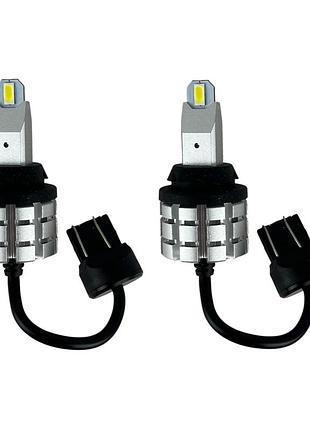 Led лампи r1 7440 (w21w) 21w 3000lm 5000k canbus білі (дхо / задній хід)