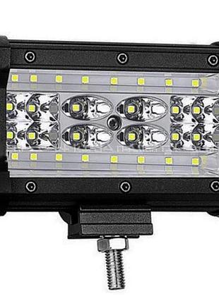 Світлодіодна балка ea light x jr-h 84w 8400 лм 135×80×65 мм комбіноване світло 9–32v 6000k ip67 для авто та вантажівок