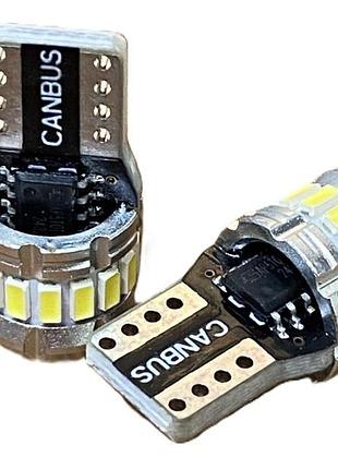 Светодиодные лампы t10-18smd 4014 ea light x canbus 12v 2 шт