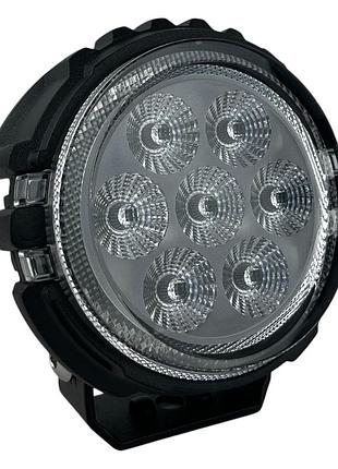 Led фара w3335 f ближний 35w (ø106х55 мм) 2835lm круг