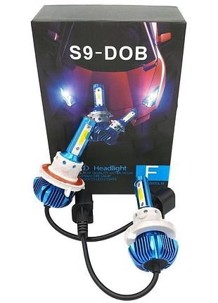 Светодиодные лампы h13 ea light x s9 4000lm 5000k 12-24v 2 шт