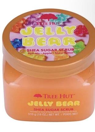 Скраб для тіла tree hut jelly bear shea sugar scrub