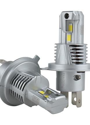 Led лампы h4 ea light x м5s 8000lm 5000k 12-24v 2 шт