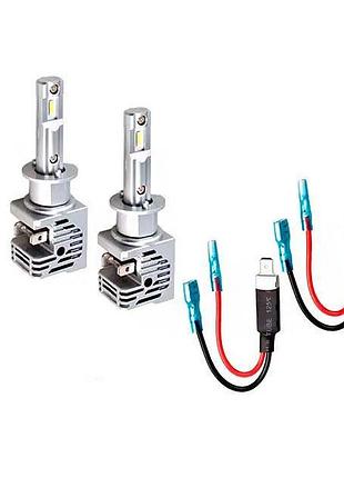 Світлодіодні лампи h10 ea light x m4 3200lm 5500k 12-24v 2 шт