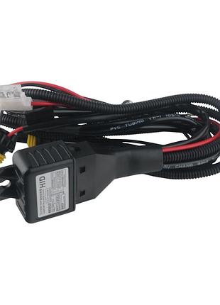 Дріт для біксенону h4 12v кабель живлення hi/low 35w для комплектів ксенону